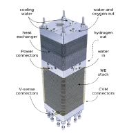 LCWE25-HEX Electrolyzer Stack